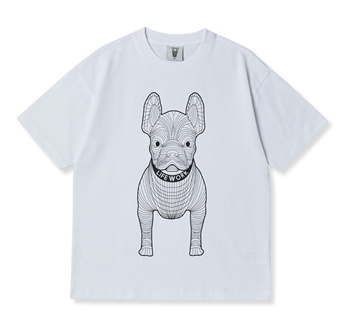 Áo Thun Life Work Màu Trắng - Đen LW225TS990-1 ( 39K)