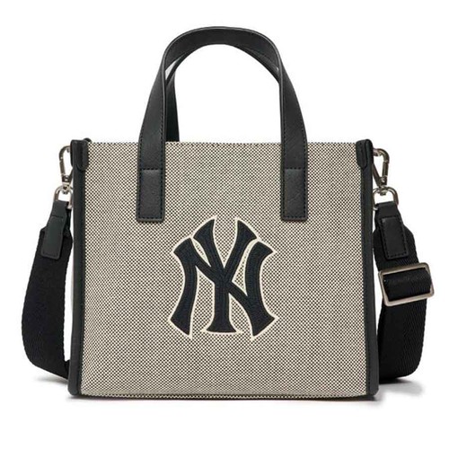 Túi MLB Basic Big Logo Canvas Small Tote Bag [ 3AORS062N-50BKS ]