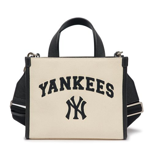 Túi Xách MLB Monogram Shopper New York Yankees Black Chính Hãng