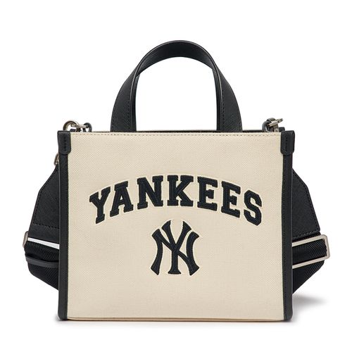 MLB Varsity Basic Canvas L-Tote Bag NEW YORK YANKEES 📌(ทักเชทก่อน