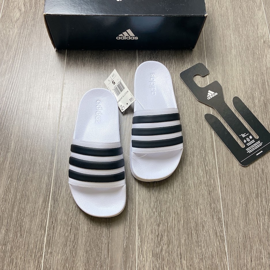 Dép Adidas ADILETTE SHOWER Trắng AQ1702