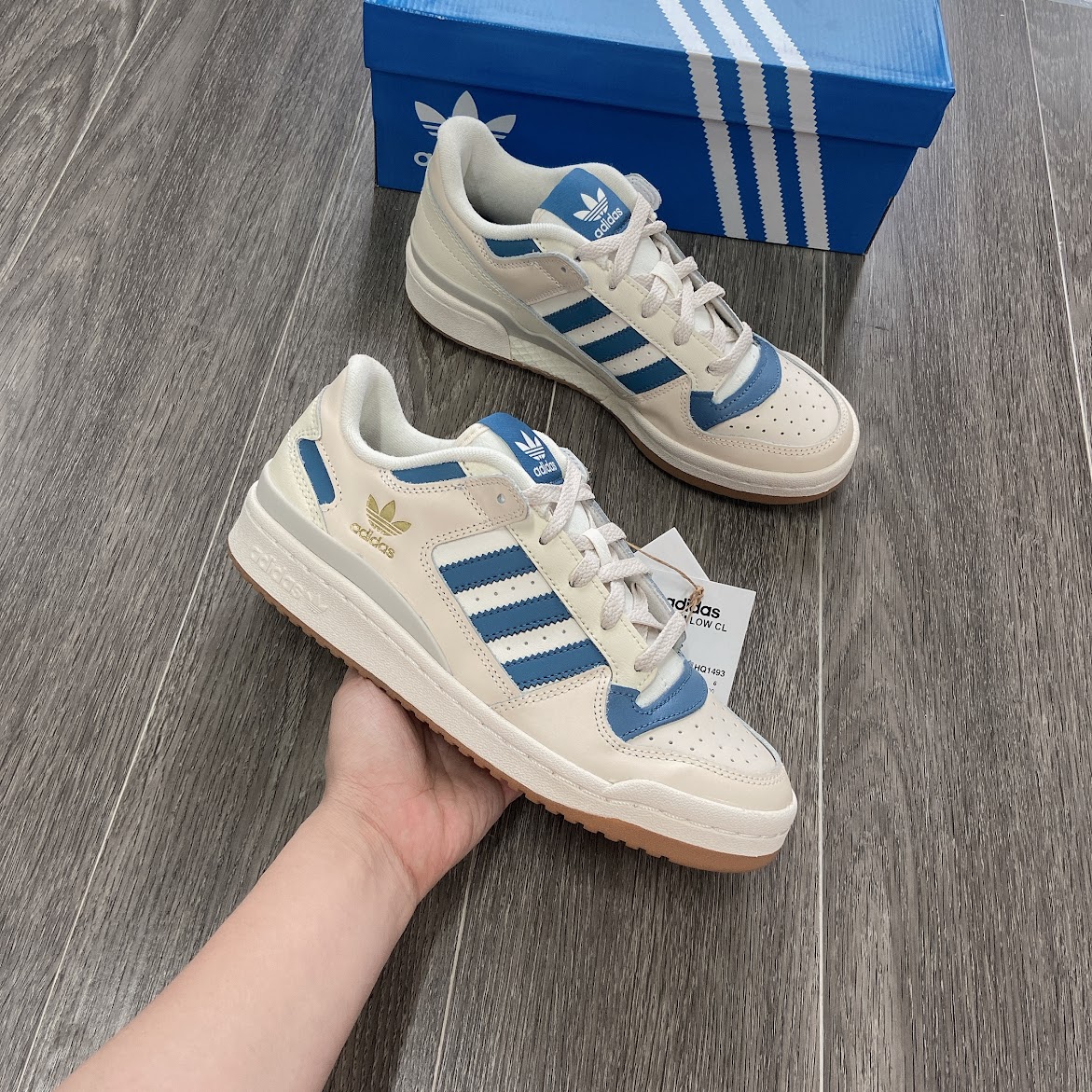 Giày Adidas Forum Low CL Trắng [ HQ1493 ]