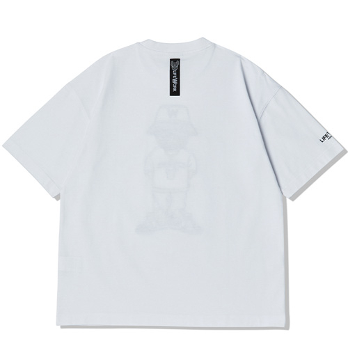 Áo LifeWork Hip Dog Màu Trắng [ LW232TS106-1 ]