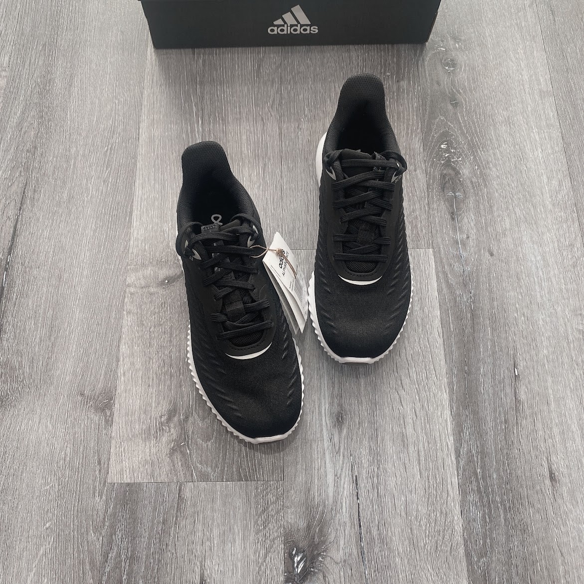 Giày Adidas AlphaBounce Black Silver White Unisex Running Jogging Shoes [ GX4150 ]