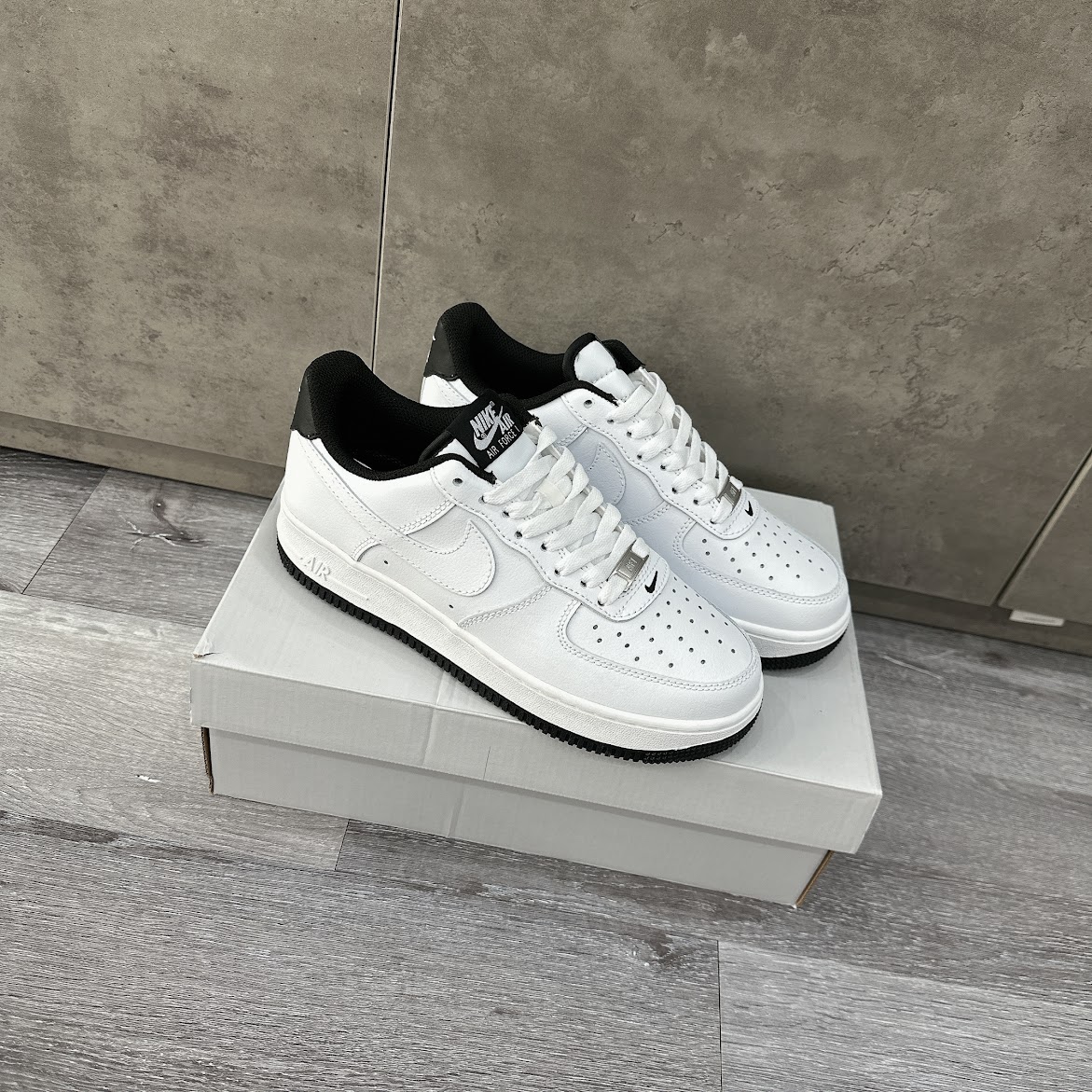 Giày Nike Air Force 1  Low 07 White Black [ DR9867 102 ]
