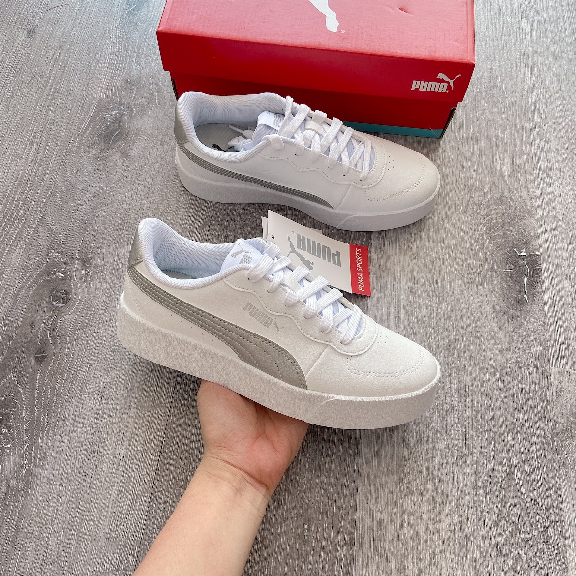 Giày Puma Skye Clean Metallic [ 381106-02 ]