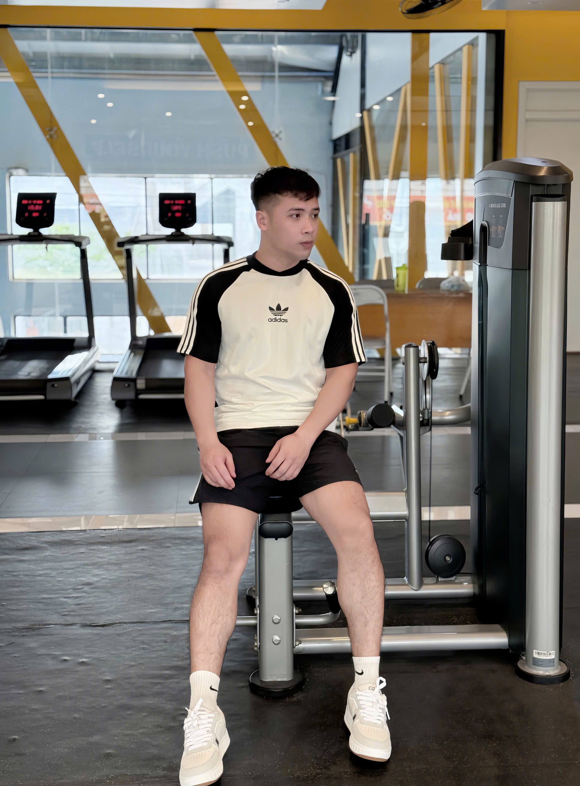 Áo Adidas Originals Jacquard Stripe Jersey [ JI8077 ]