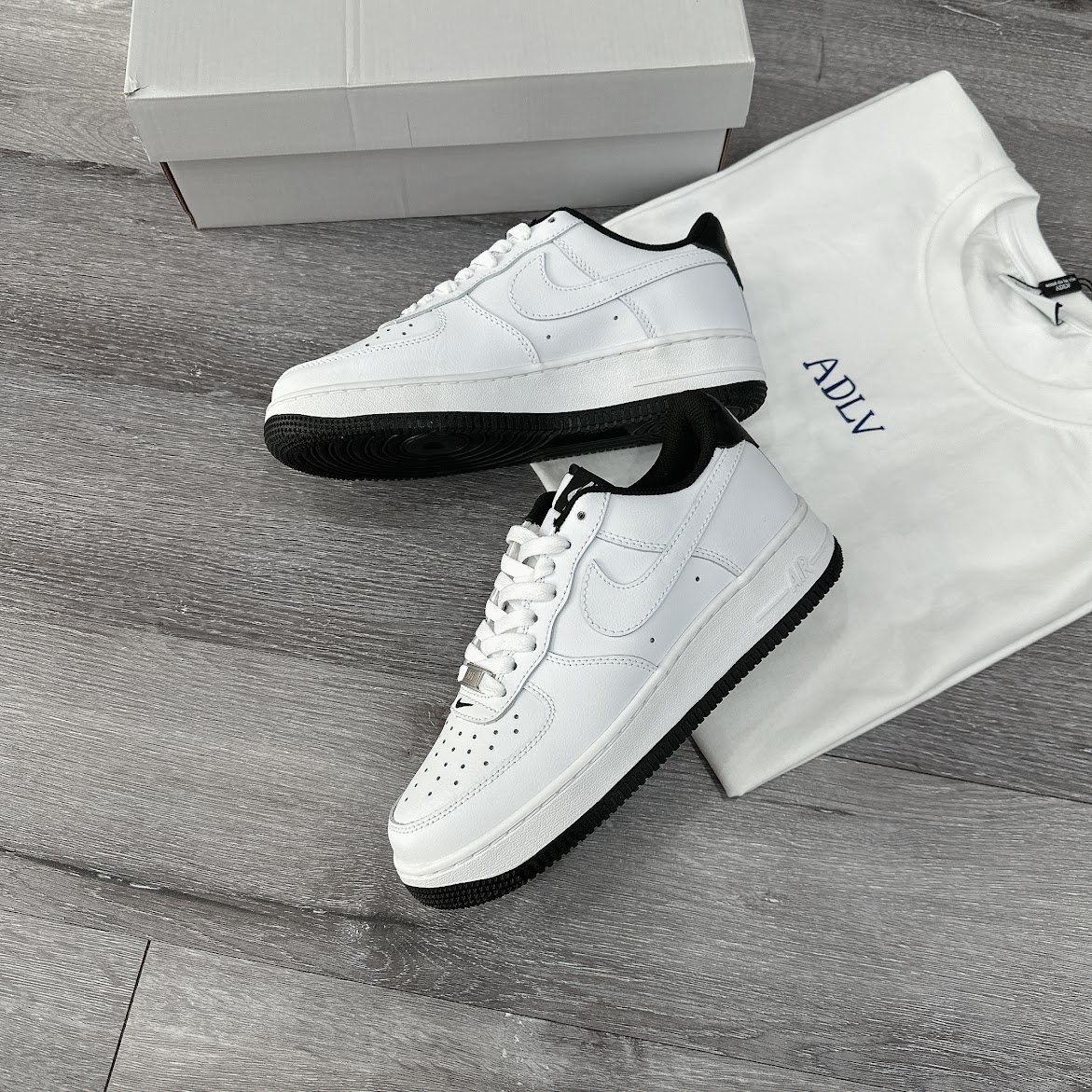 Giày Nike Air Force 1  Low 07 White Black [ DR9867 102 ]