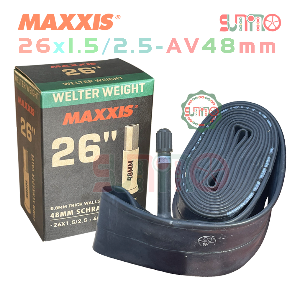 Ruột xe đạp MAXXIS 26x1.5/2.5 Welter Weight gắn xe đạp địa hình