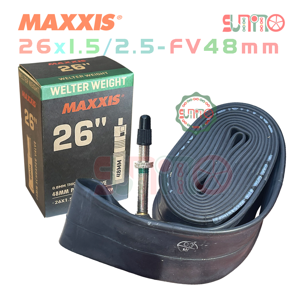 Ruột xe đạp MAXXIS 26x1.5/2.5 Welter Weight gắn xe đạp địa hình