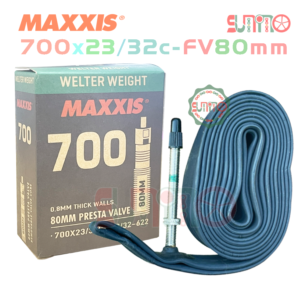 Ruột xe đạp MAXXIS 700x23/32c Welter Weight gắn xe đạp đua