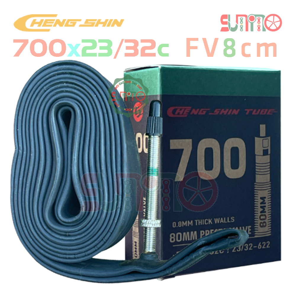 Ruột xe đạp CHENGSHIN 700x23/32c gắn xe đạp đua
