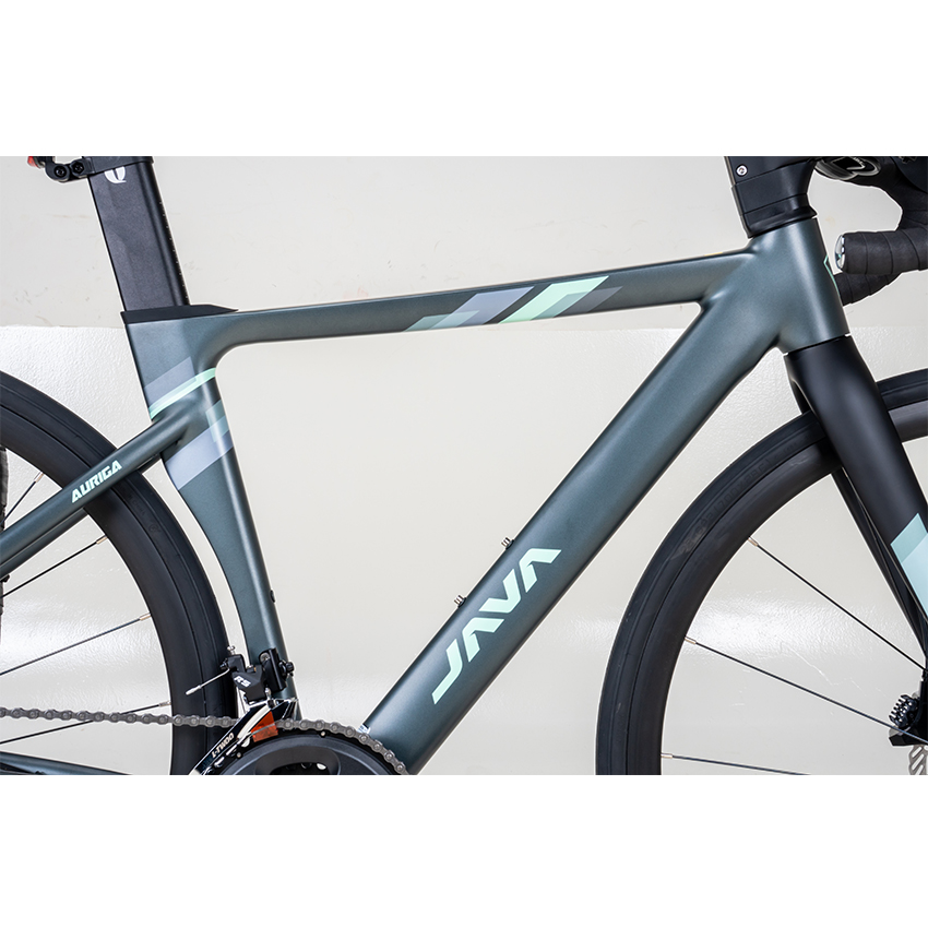 Xe đạp đua JAVA Auriga 18S 2026 sườn nhôm phuộc carbon