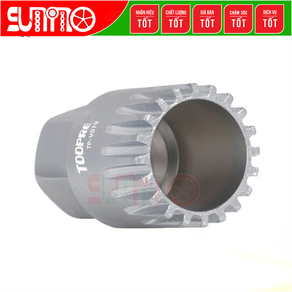 Cảo cốt giữa bạc đạn xe đạp TOOPRE TP-V20 thép xi