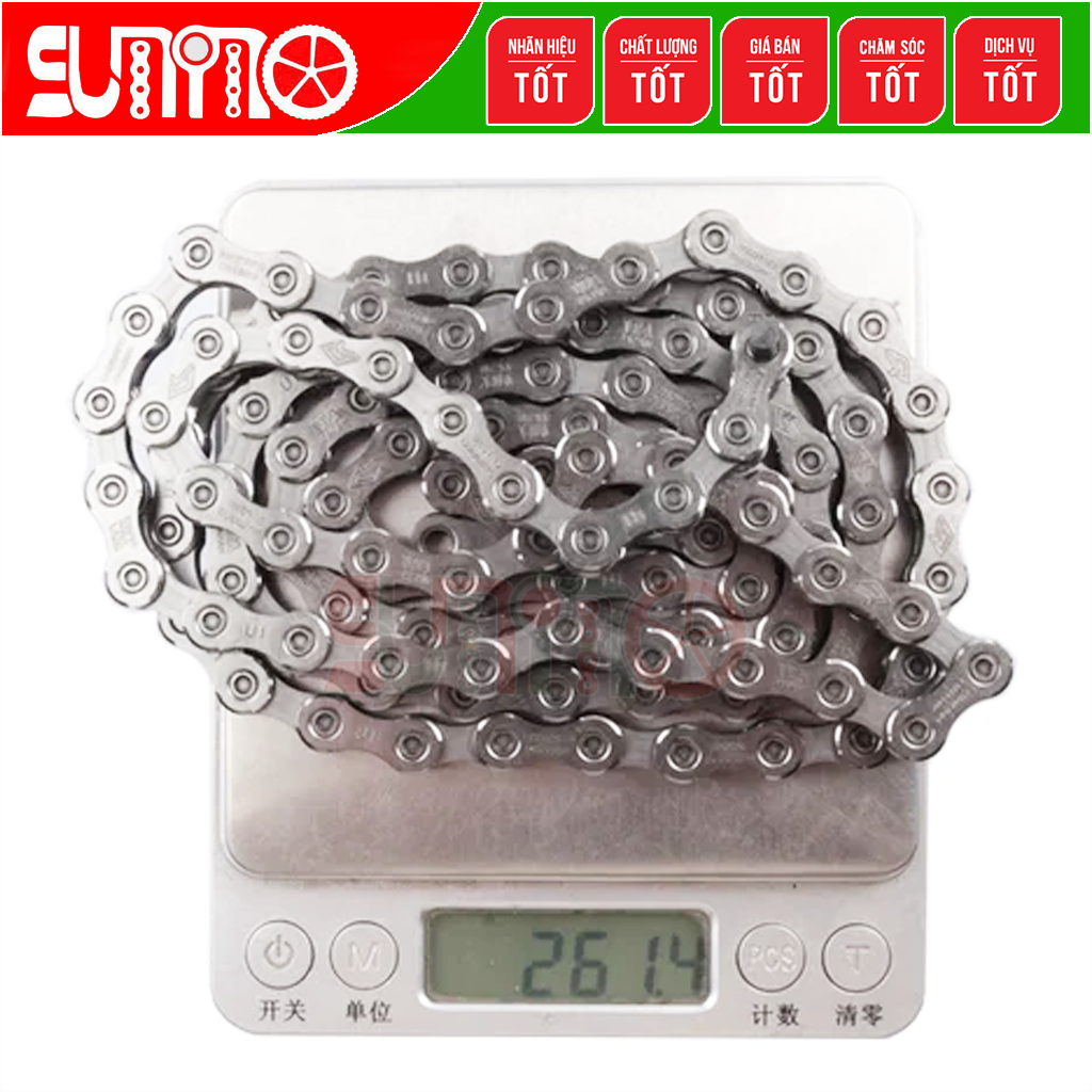 [Japan chính hãng] Sên xe đạp SHIMANO LG500 quick link 9/10/11speed