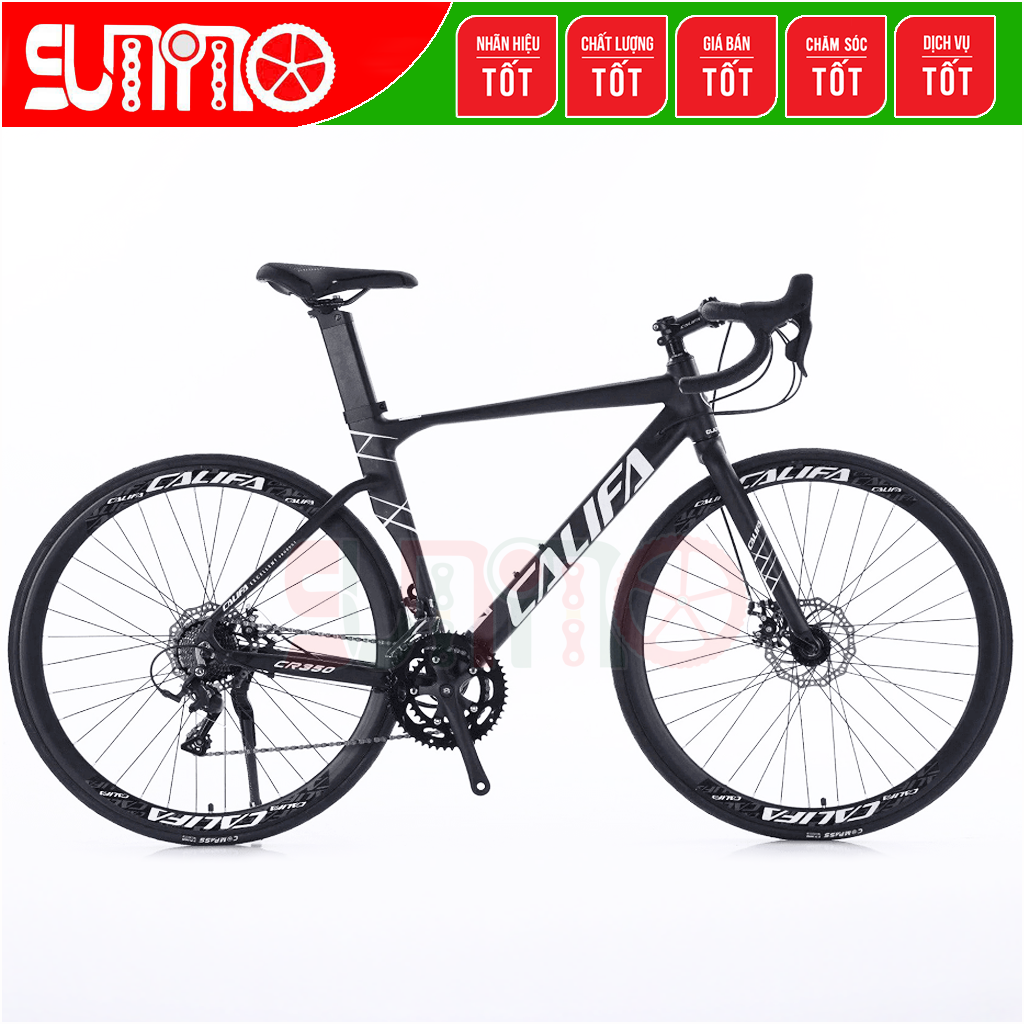 [CỐI NỔ] Xe đạp đua nhôm CALIFA CR350 tay lắc R3 16S