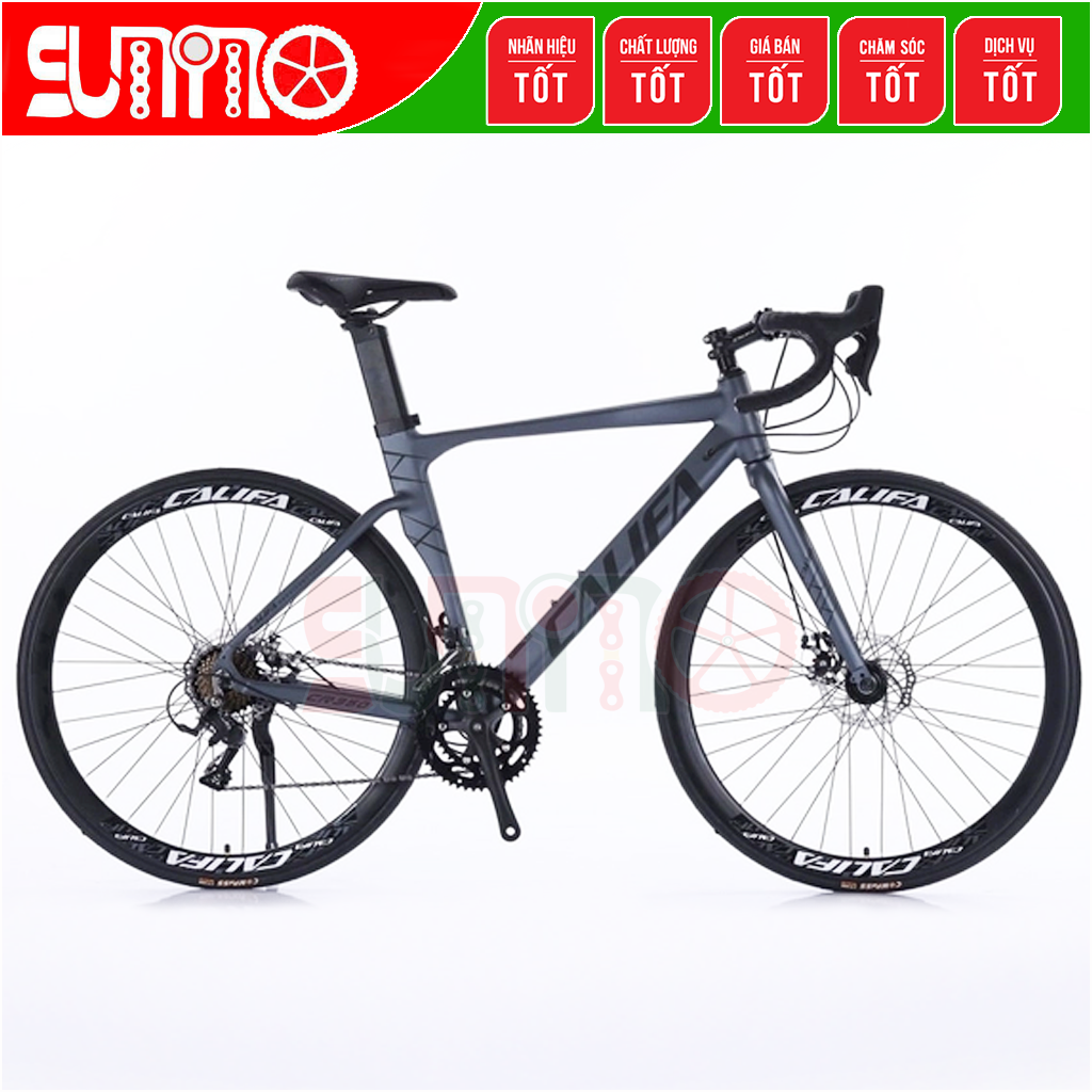 [CỐI NỔ] Xe đạp đua nhôm CALIFA CR350 tay lắc R3 16S