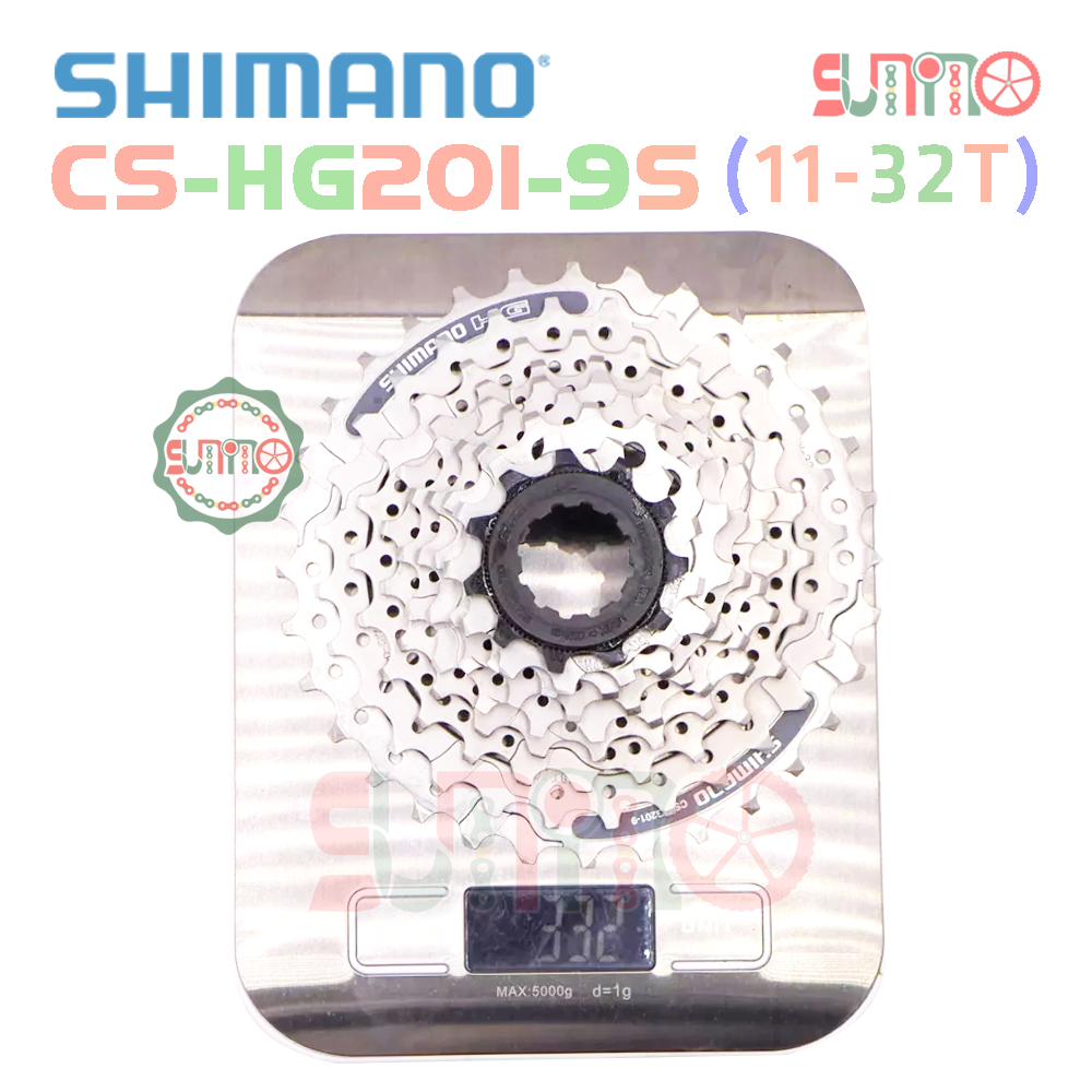 Líp thả xe đạp SHIMANO HG201 9speed chính hãng