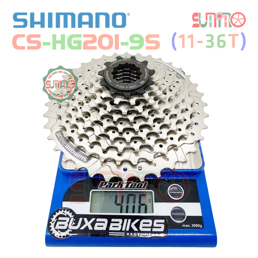 Líp thả xe đạp SHIMANO HG201 9speed chính hãng