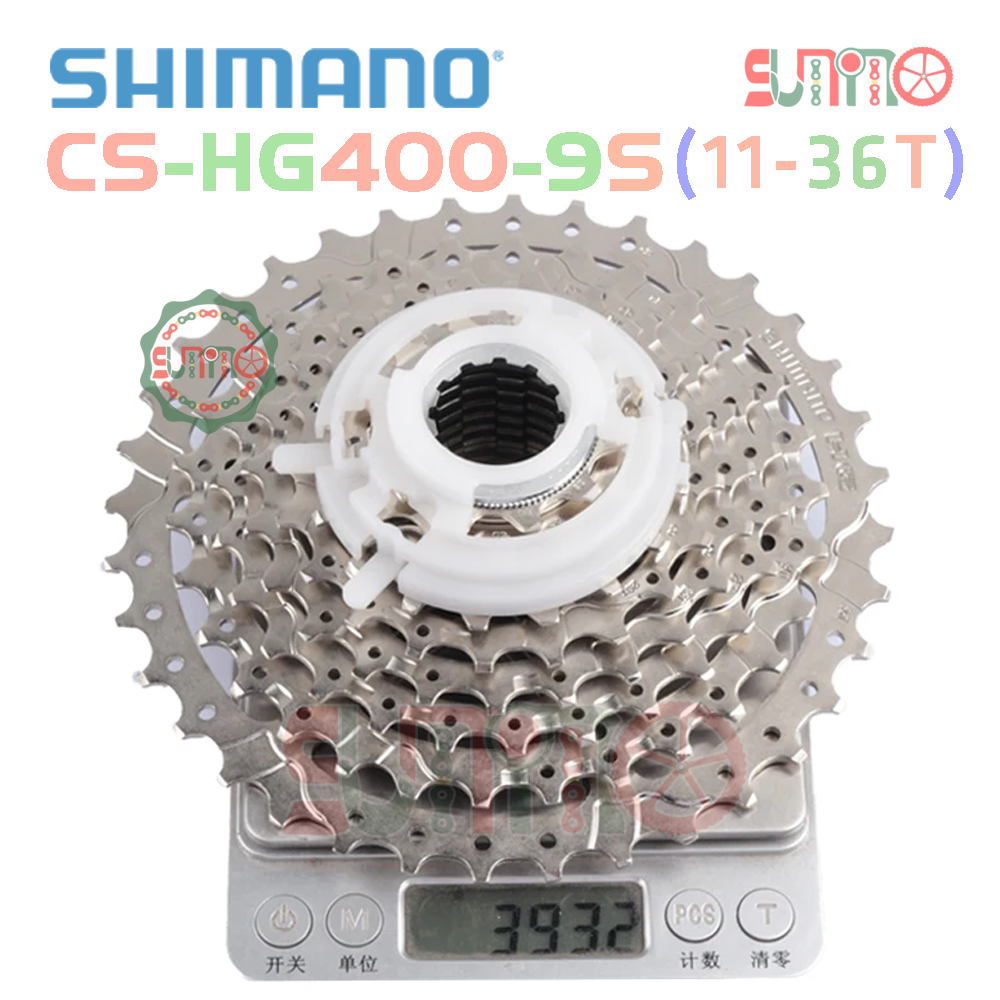 Líp thả xe đạp SHIMANO HG400 9speed chính hãng