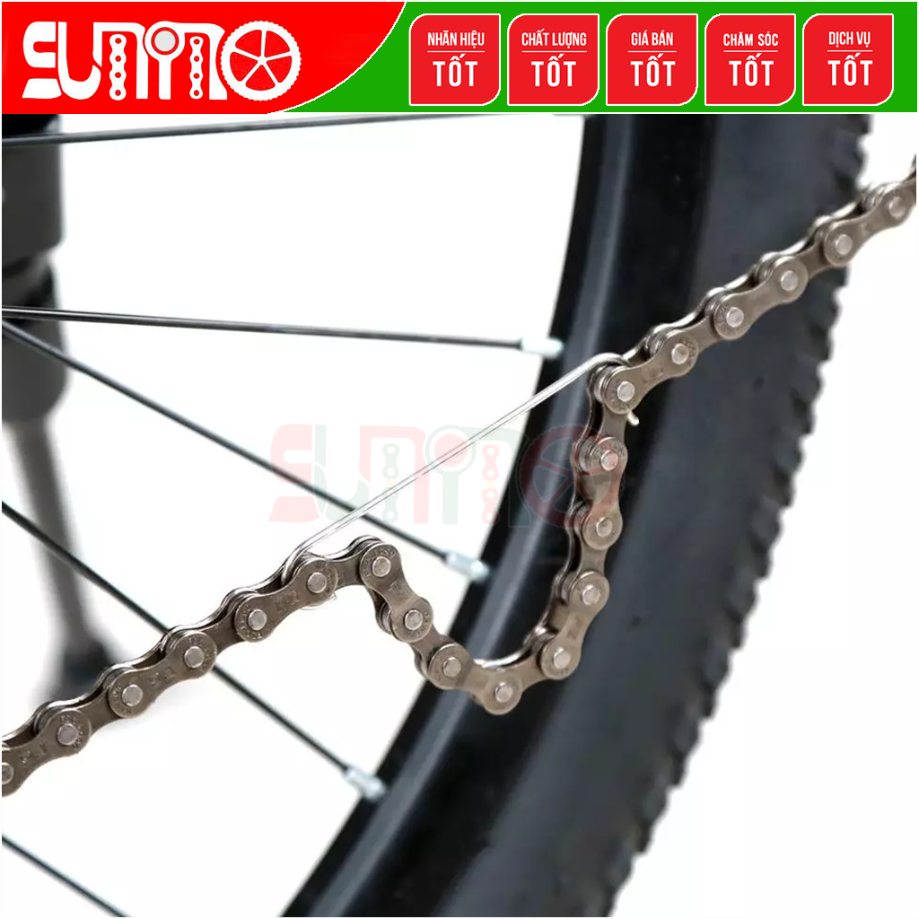 Cảo sên xe đạp THÉP xi tay nhựa  kèm móc sên