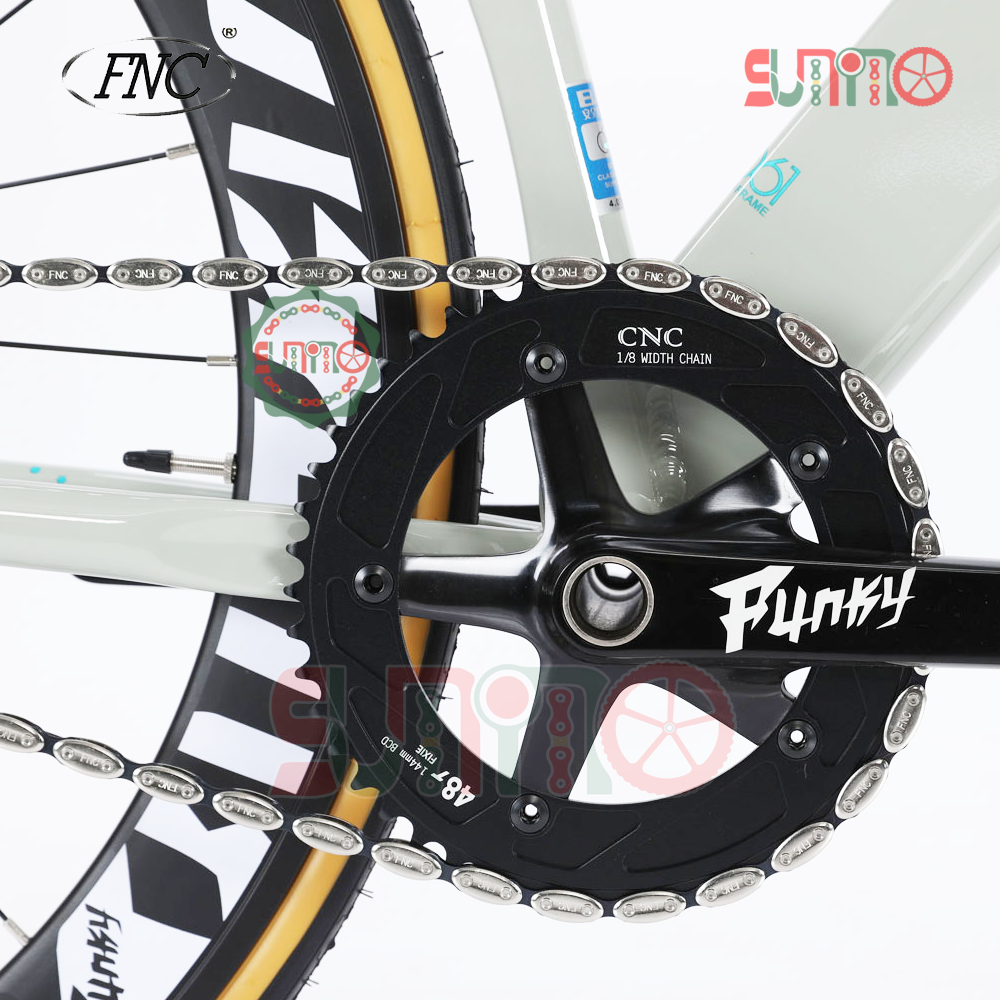 Sên hạt đậu xe đạp FNC NX-01 100L single speed gắn xe BMX, fixed gear