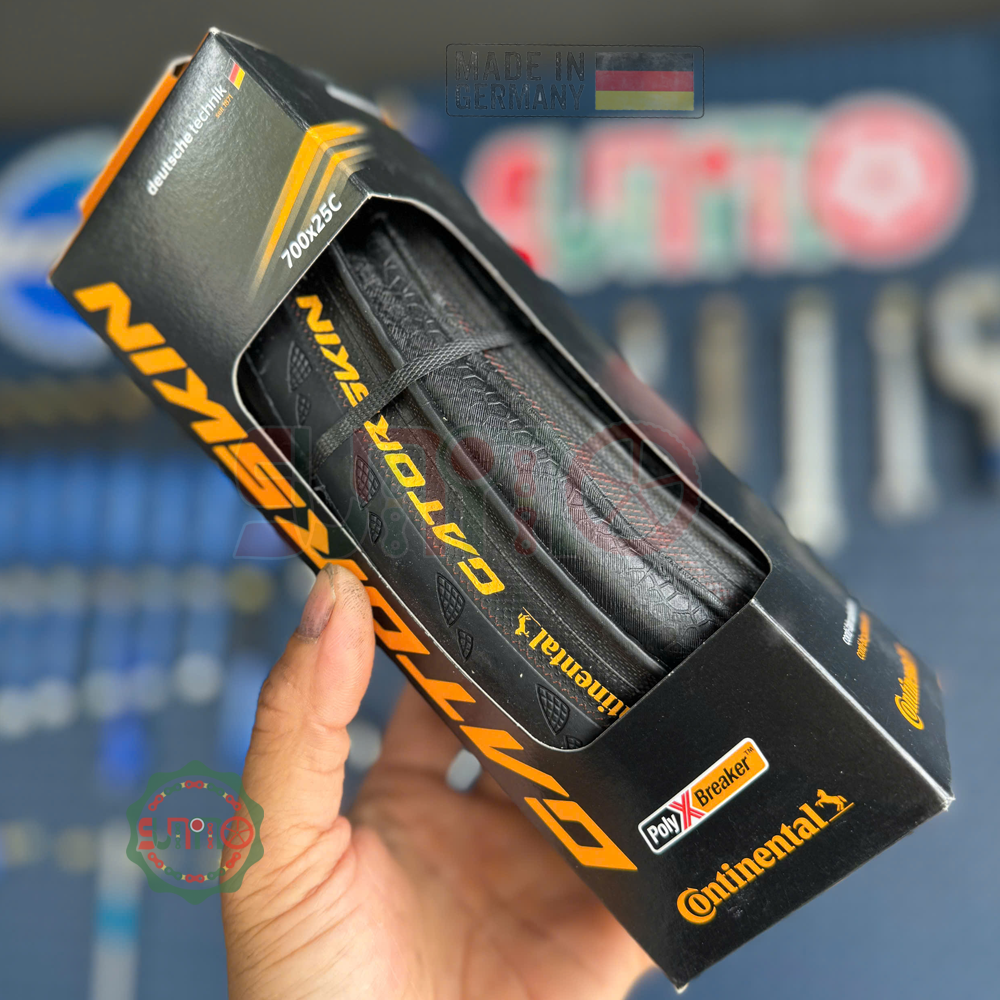 [GERMANY-Đức] Vỏ xe đạp gấp CONTINETAL Gatoskin fullbox chính hãng
