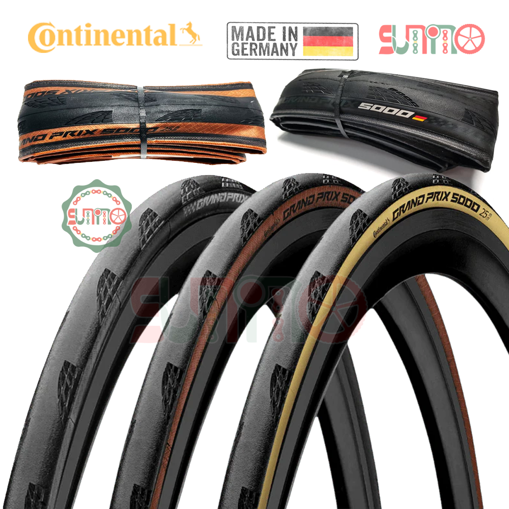 [GERMANY-Đức] Vỏ xe đạp gấp CONTINETAL Grand Prix 5000 fullbox chính hãng