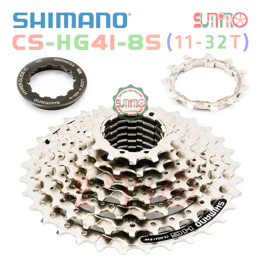 Líp thả xe đạp SHIMANO HG41 8speed chính hãng