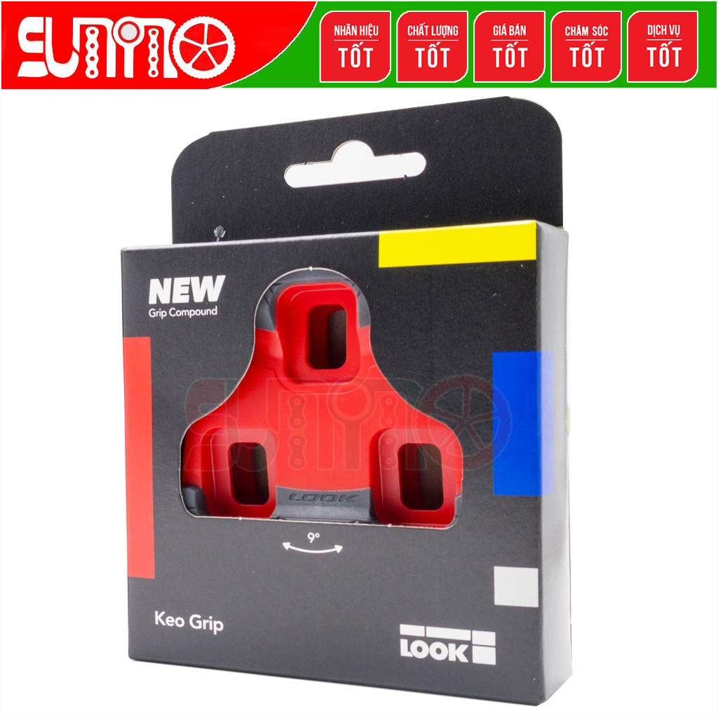 [NEW 2026 chính hãng] Can giày xe đạp road LOOK Kéo Grip cleat fullbox