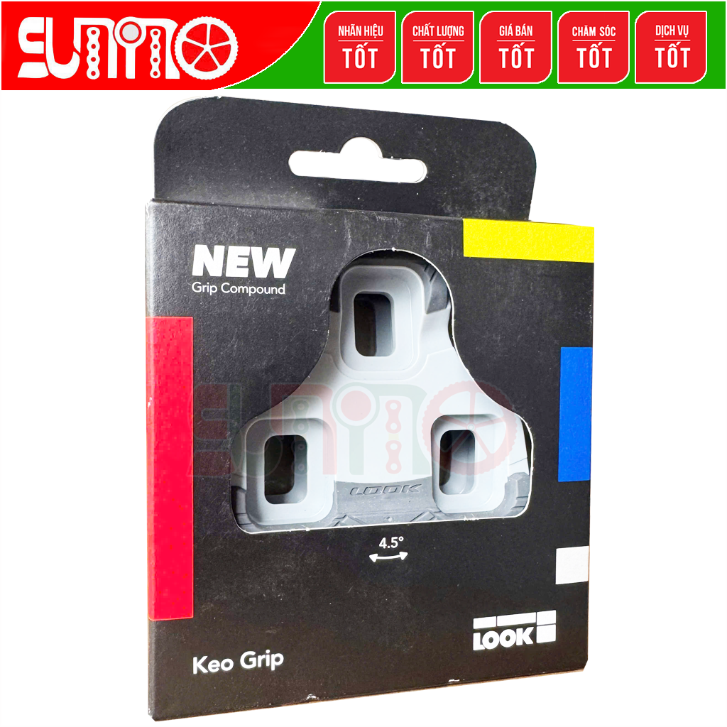 [NEW 2026 chính hãng] Can giày xe đạp road LOOK Kéo Grip cleat fullbox