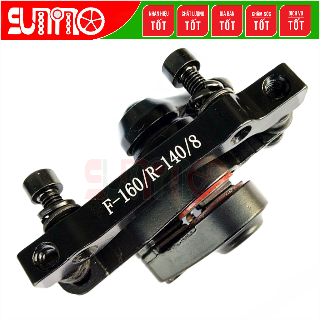 Củ thắng dĩa cơ BOLIDS BB8 gắn xe đạp địa hình