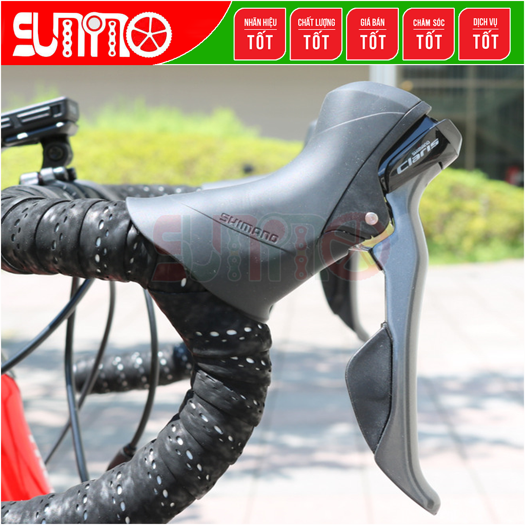 Tay đề lắc SHIMANO Claris R2000 (2x8speed) chính hãng