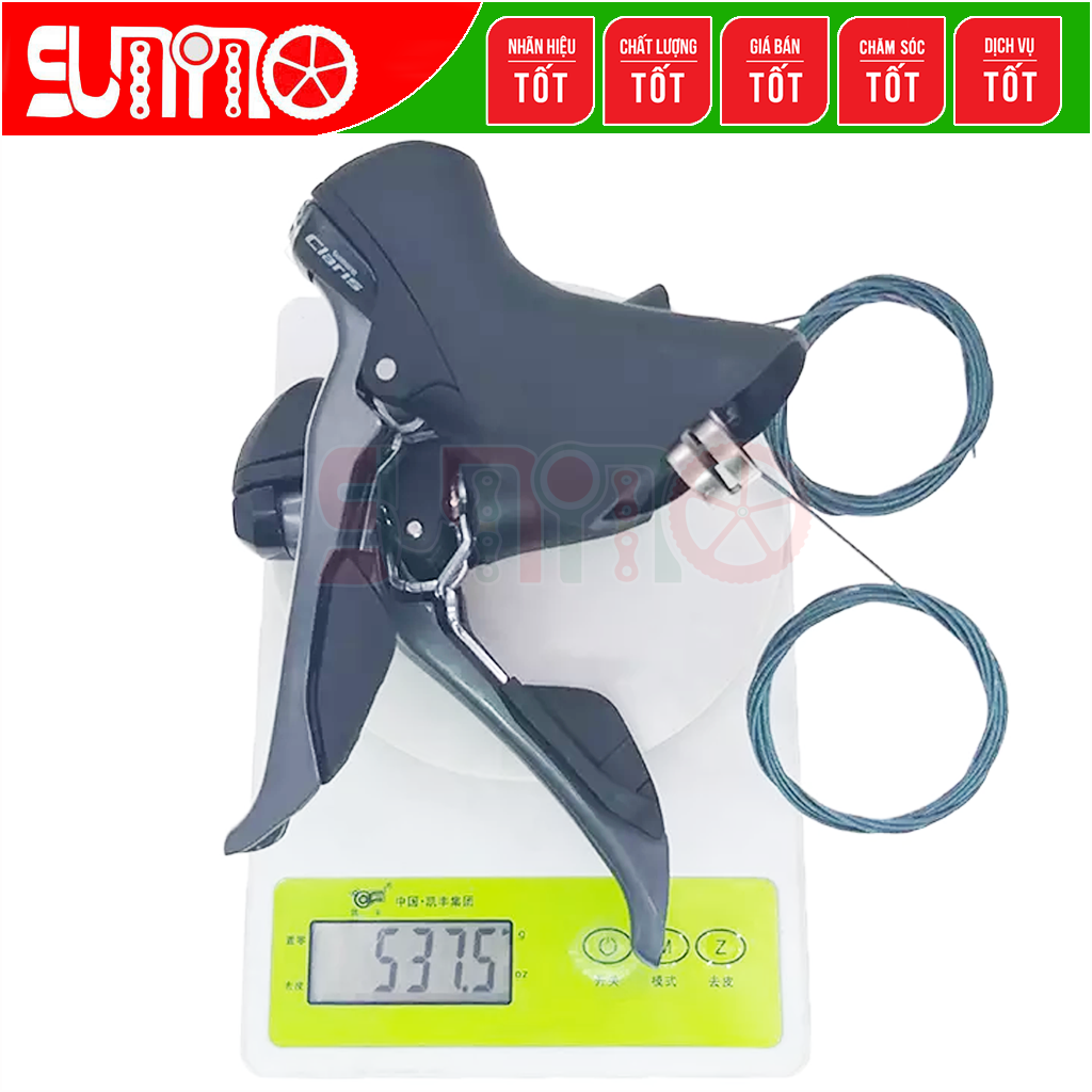 Tay đề lắc SHIMANO Claris R2000 (2x8speed) chính hãng