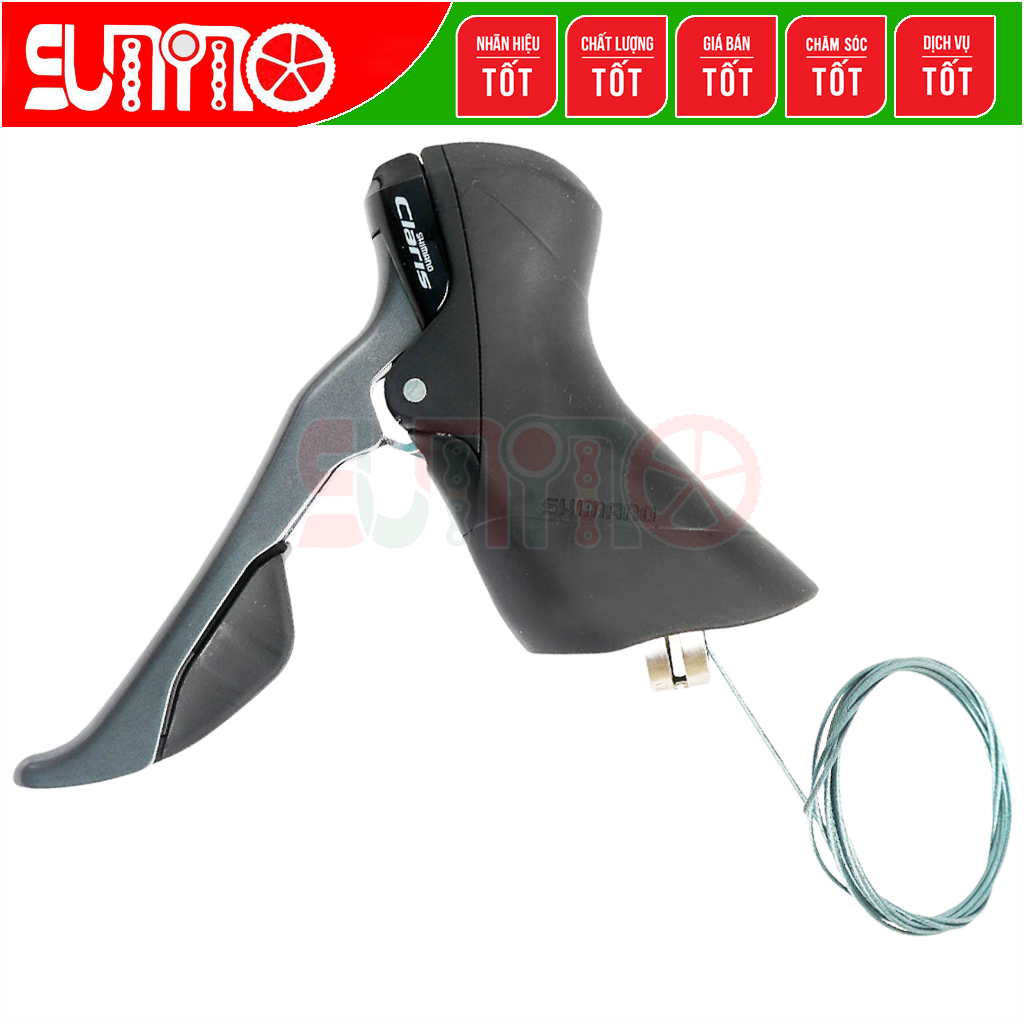 Tay đề lắc SHIMANO Claris R2000 (2x8speed) chính hãng