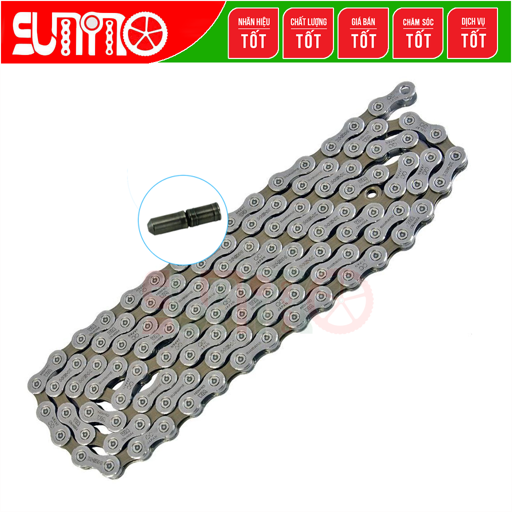 Sên xe đạp SHIMANO HG54 10speed chính hãng