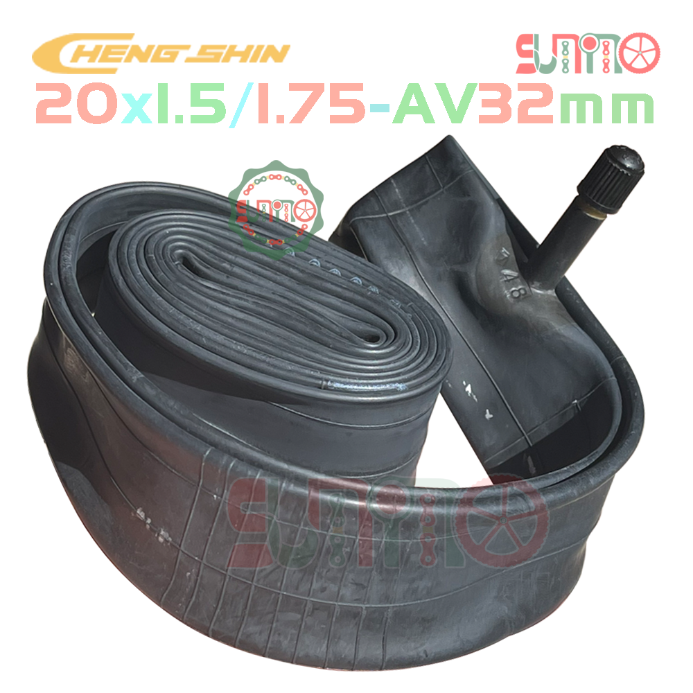 Ruột xe đạp CHENGSHIN 20x1.5/1.75 AV32 gắn xe đạp phổ thông