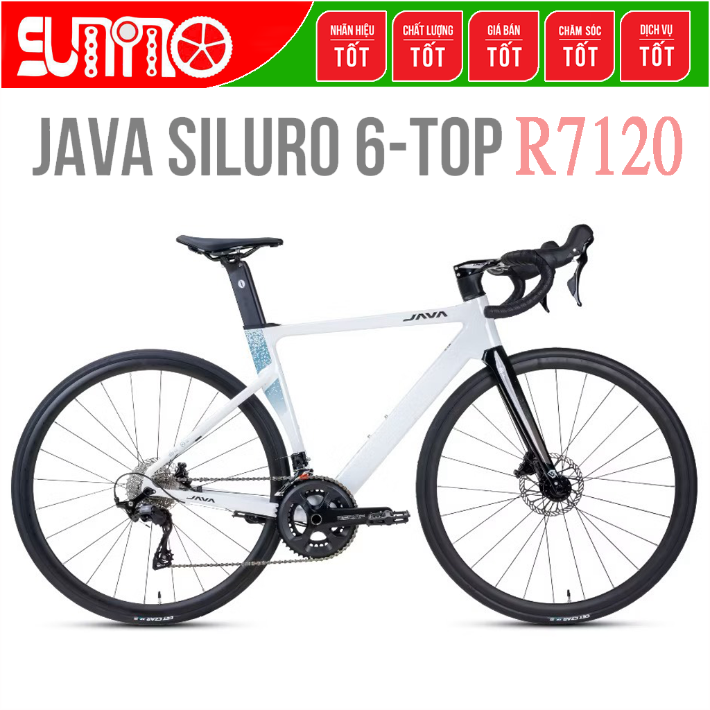 Xe đạp đua JAVA SILURO 6 TOP SHIMANO 105 R7120