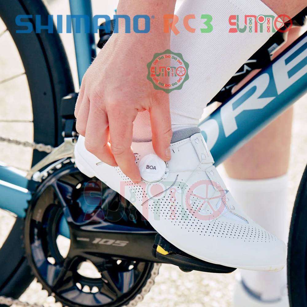 Giày can xe đạp road SHIMANO RC302 fullbox chính hãng
