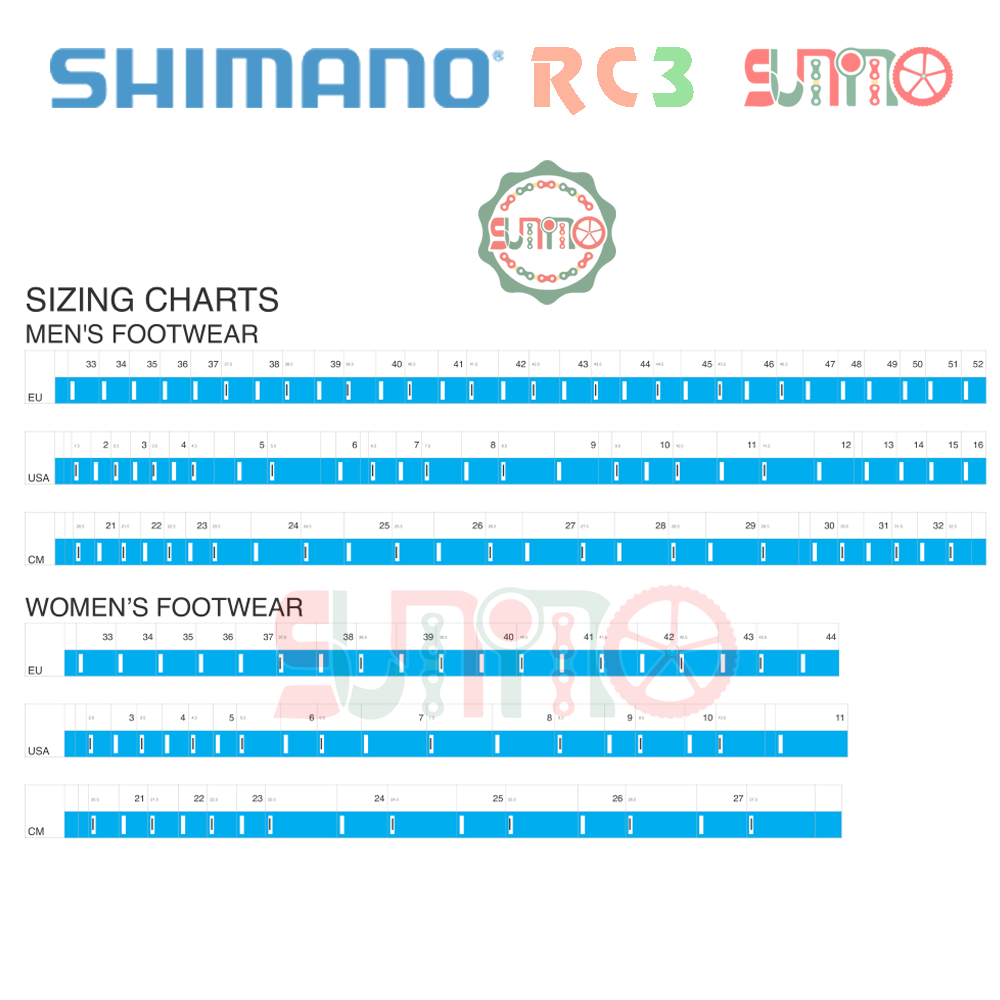 Giày can xe đạp road SHIMANO RC302 fullbox chính hãng