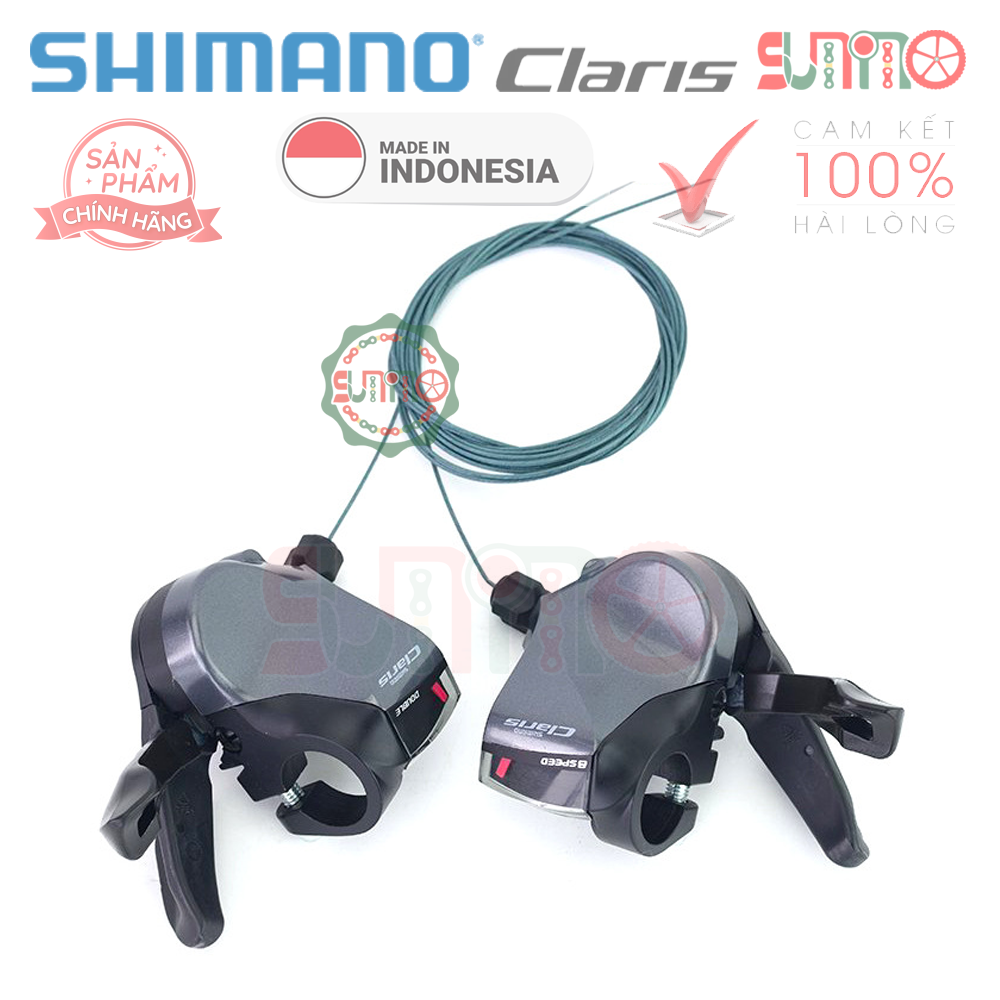Tay đề bấm xã SHIMANO Claris R2000 (2x8speed) chính hãng