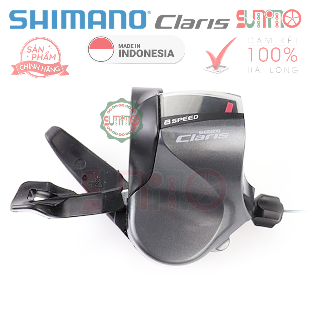 Tay đề bấm xã SHIMANO Claris R2000 (2x8speed) chính hãng