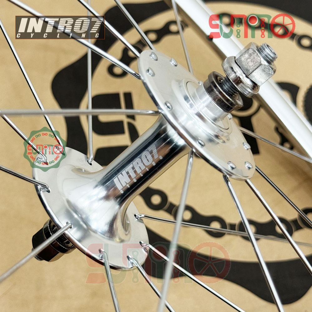 Vành bộ xe đạp fixed gear INTRO7 trước 20 căm sau 24 căm