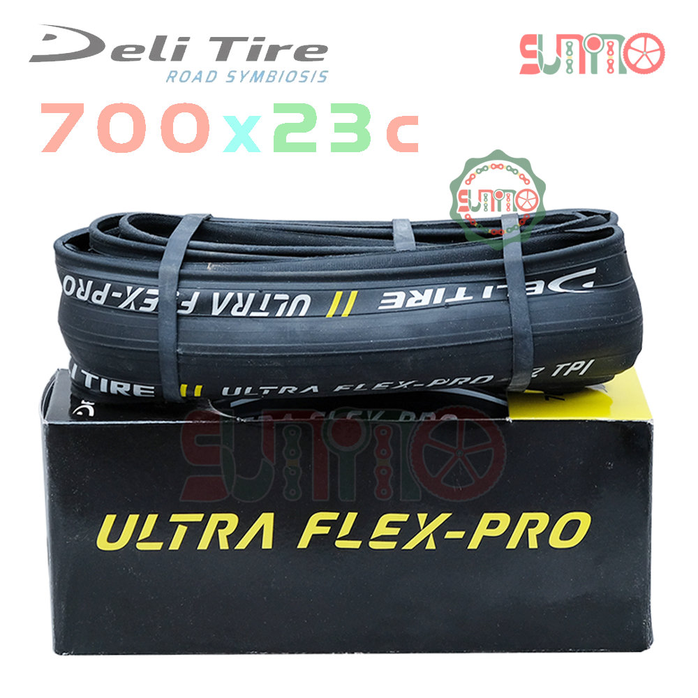 Vỏ gấp DELI SA-205 Ultra Flex-Pro 62TPI gắn xe đạp đua