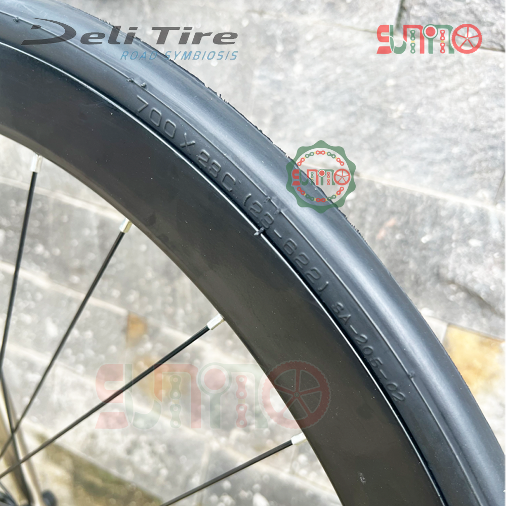 Vỏ gấp DELI SA-205 Ultra Flex-Pro 62TPI gắn xe đạp đua