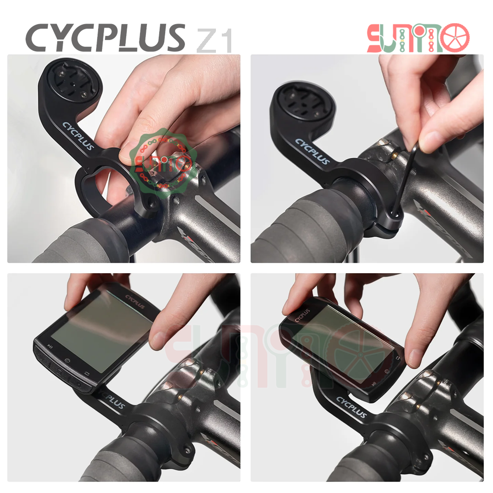 Bát gắn đồng hồ xe đạp CYCPLUS Z1 fullbox chính hãng