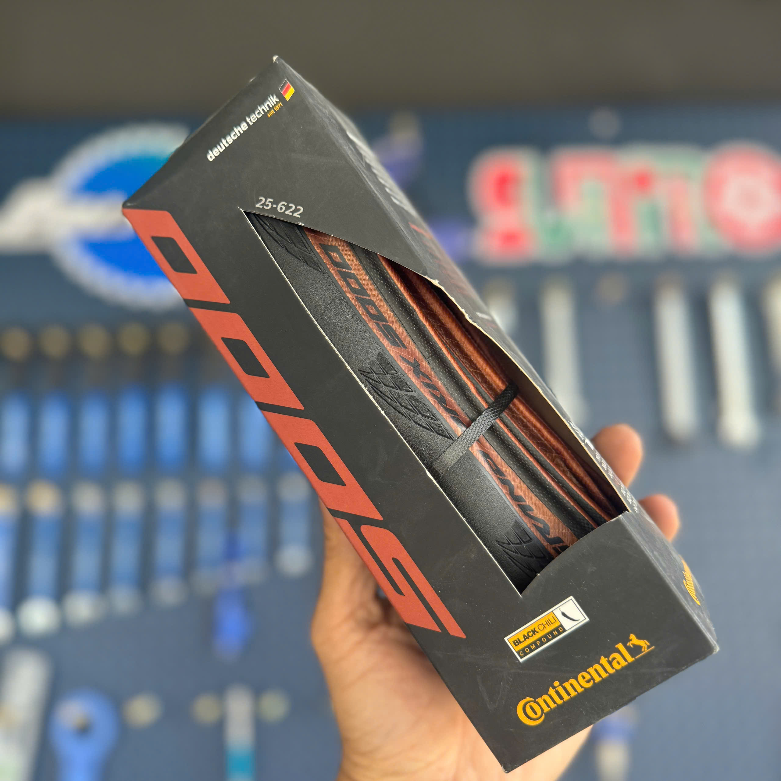 [GERMANY-Đức] Vỏ xe đạp gấp CONTINETAL Grand Prix 5000 fullbox chính hãng