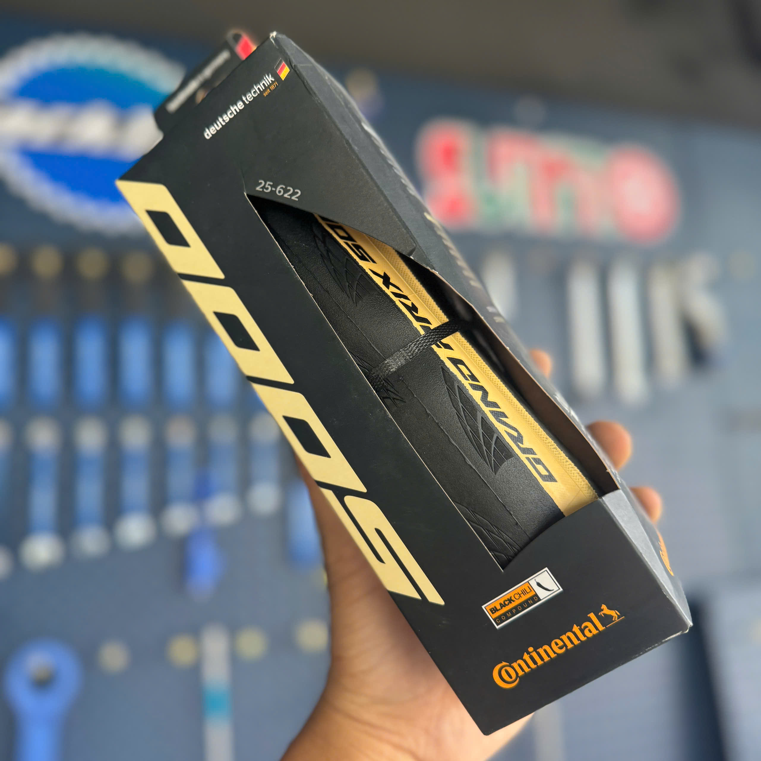 [GERMANY-Đức] Vỏ xe đạp gấp CONTINETAL Grand Prix 5000 fullbox chính hãng