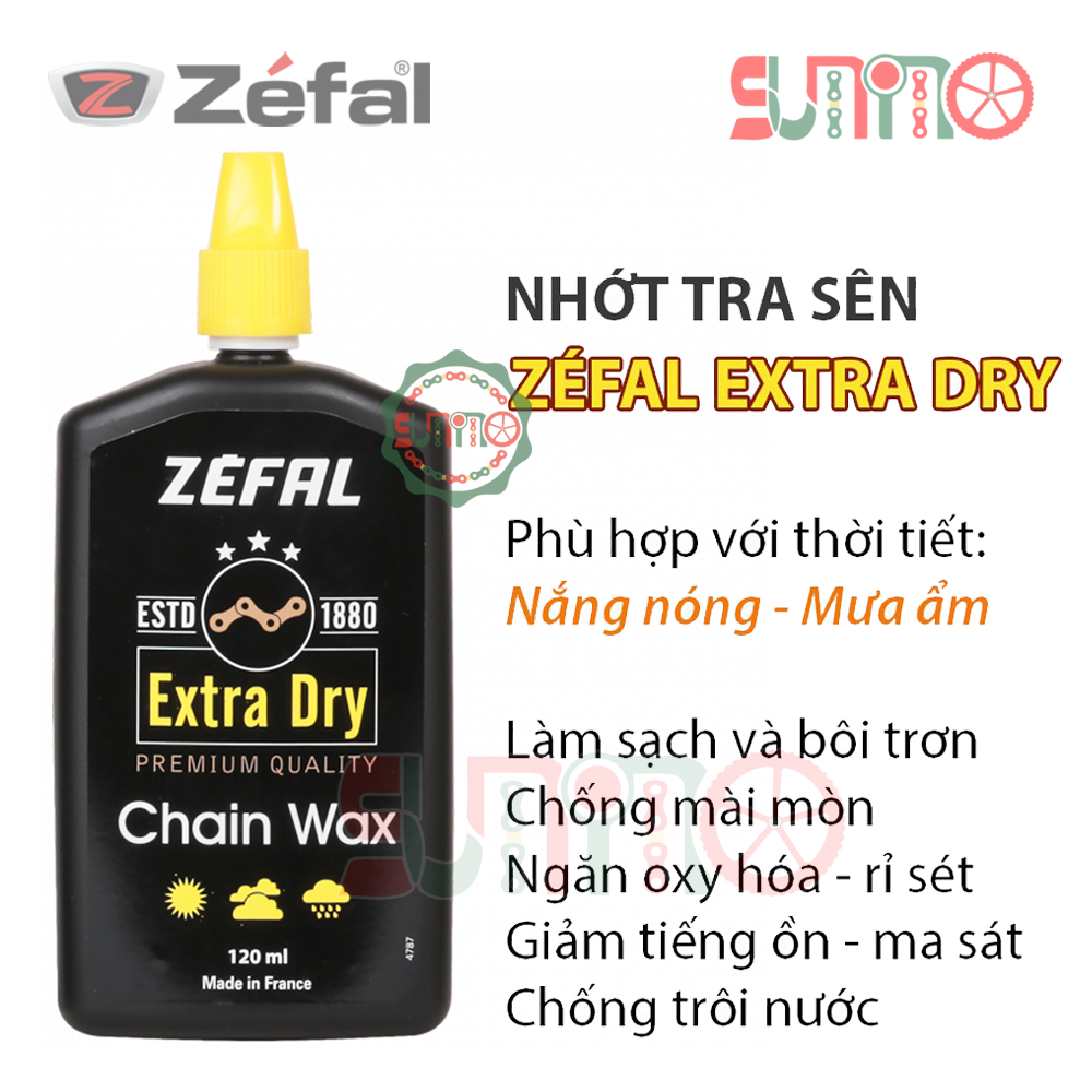 Dầu tra sên xe đạp ZEFAL 120ml chính hãng
