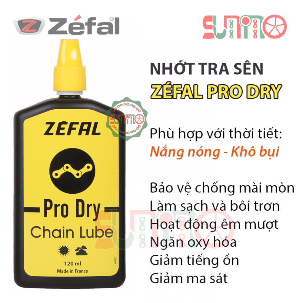 Dầu tra sên xe đạp ZEFAL 120ml chính hãng
